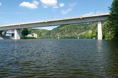 vodní nádrž Vrané u Davle, mosty